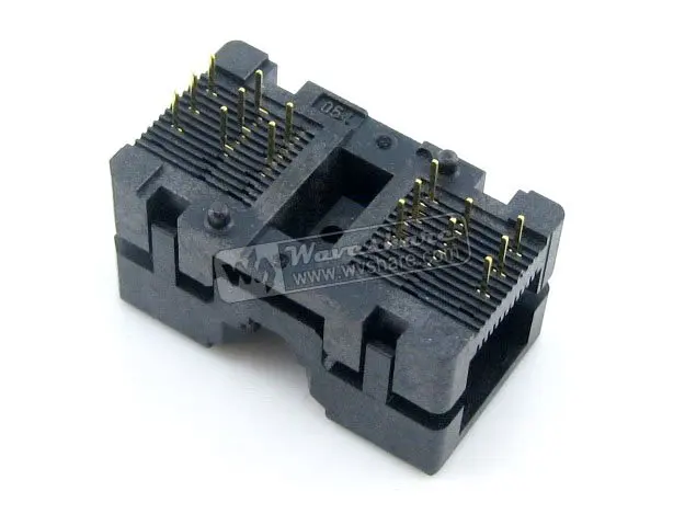 OTS-16(24)-0.65-01 SSOP16 TSSOP16 Enplas IC Test Burn-in Socket Programming Adapter 0.65mm Pitch 4.4mm Width