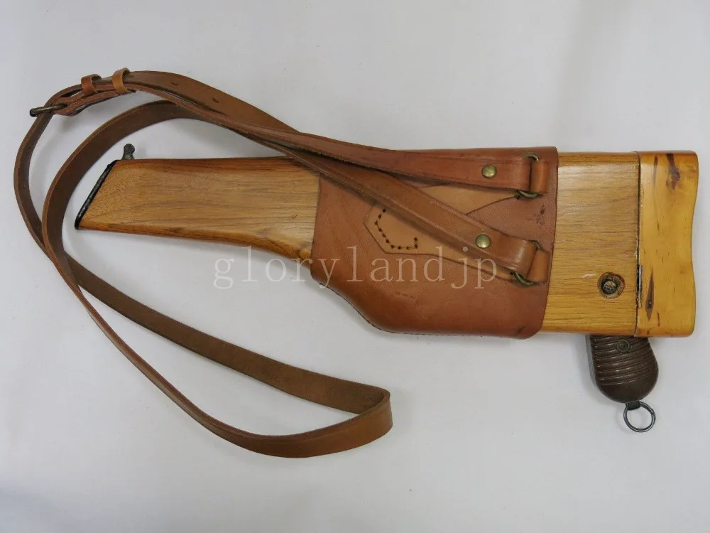 GERMAN ARMY MAUSER BROOMHANDLE C96/M712 STOCK HOLSTER