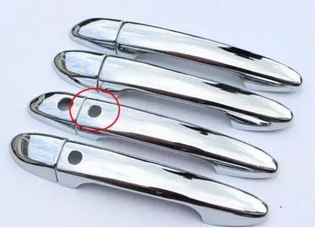 

For 2013-2017 for Mazda CX-5 ABS Chrome Car Door Handles Cover Exterior Door Handle Trim Covers Car Styling Accessories 8 pcs/s