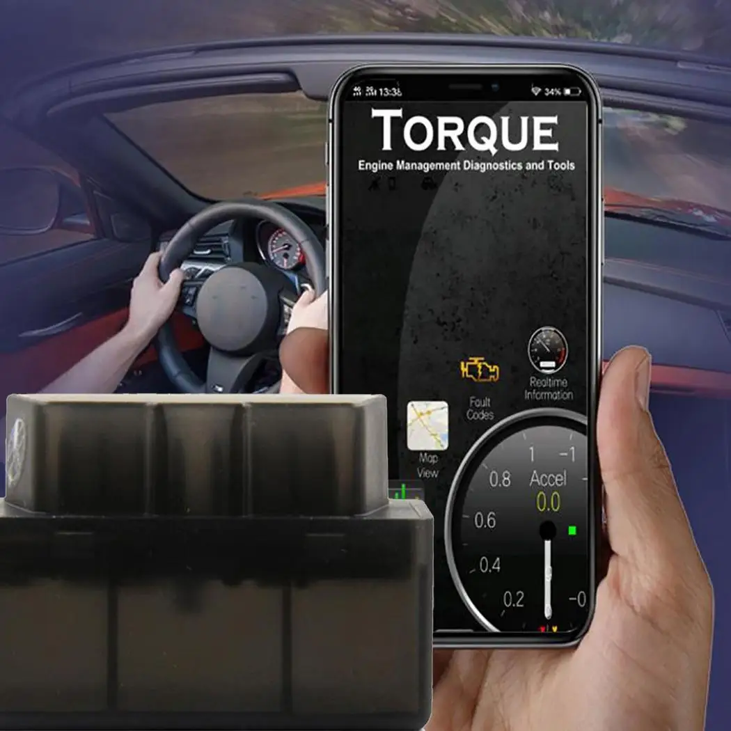 Автомобильный Bluetooth 4 0 сканер Мини OBD2 Диагностический детектор менее 60% для IOS Android