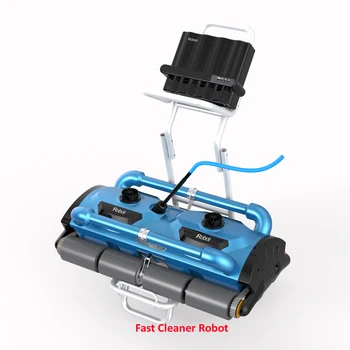 

Robot Swimming Pool Cleaner 200D for big Pool with extra 4pcs belt+extra 24pcs spong brush wheel