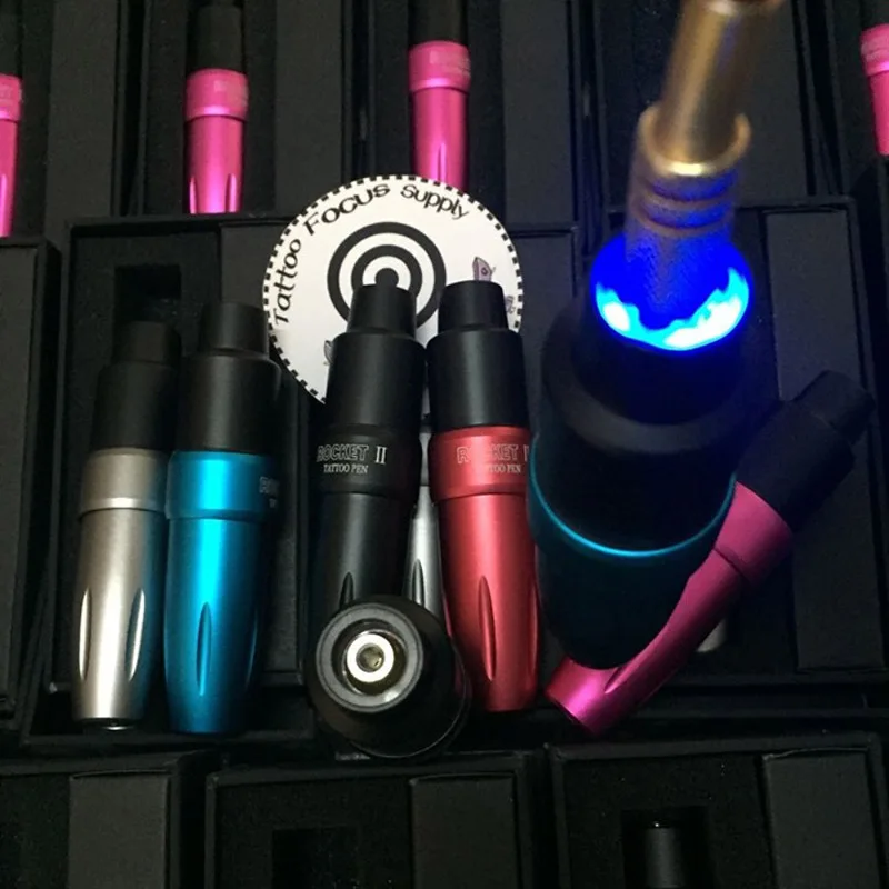 

Hotselling Rocket II Motor Tattoo Pen Tattoo Machine Rotating Tattoo Machine Space Aluminum Tattoo Gun Equipment