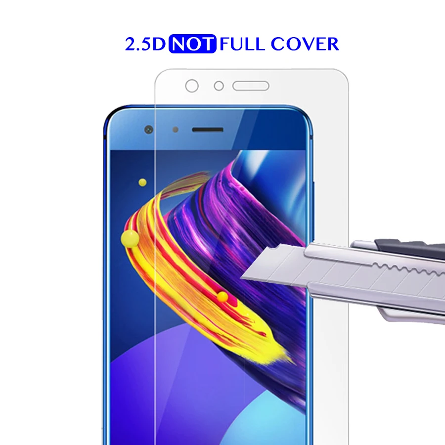 Защитный экран для Huawei Honor 9 закаленное стекло 8 7X 6X 6A 6C Lite 5C 7 6 5X Plus 7i защитная