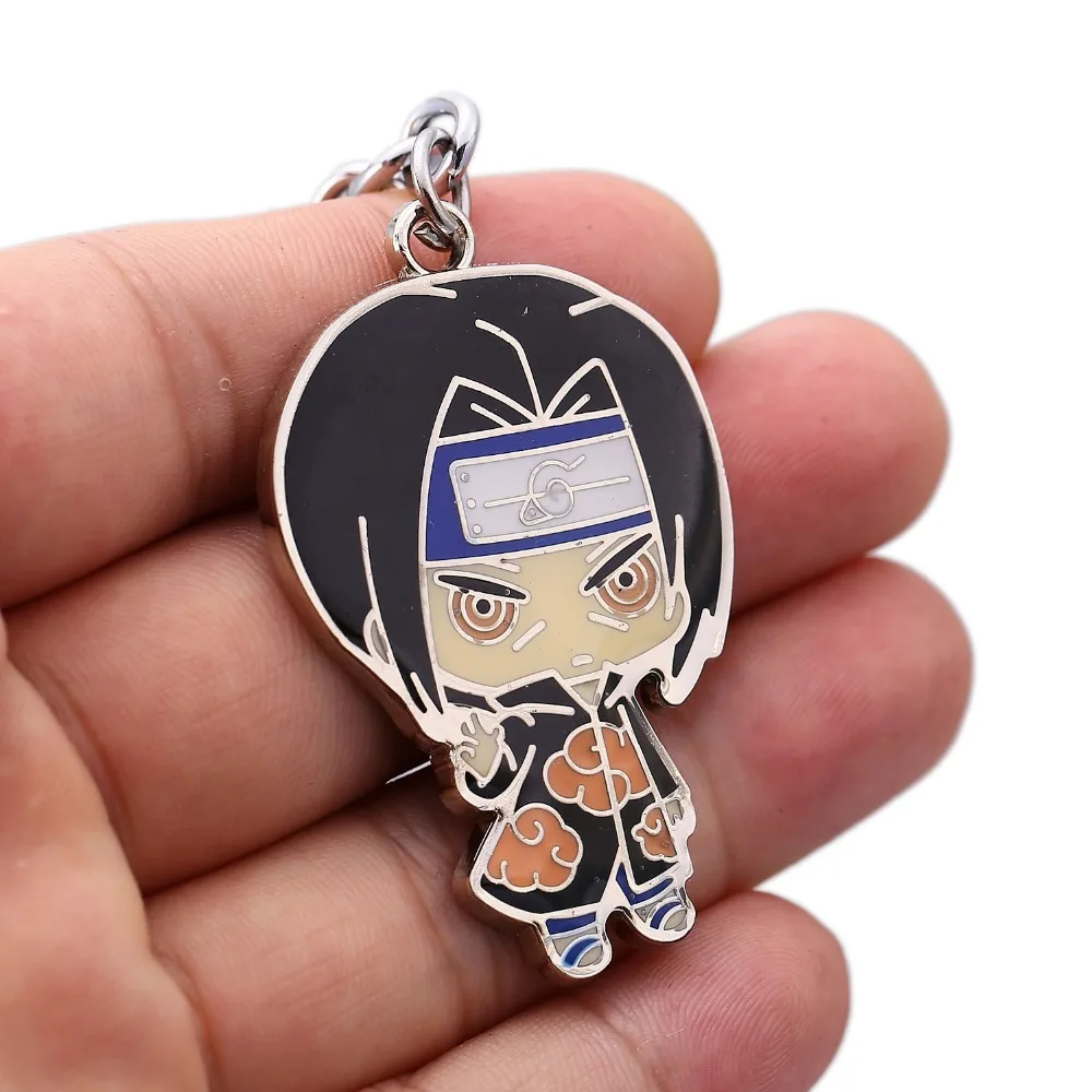 Брелок в стиле аниме Наруто Uzumaki Naruto Uchiha Sasuke Itachi подвеска брелок для автомобиля