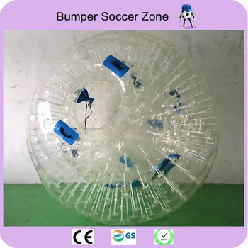 

Free Shipping Customized Design 2.5m 100%TPU Inflatable Grass Ball Zorb Ball 0.8mm PVC Body Zorb Ball For Sell