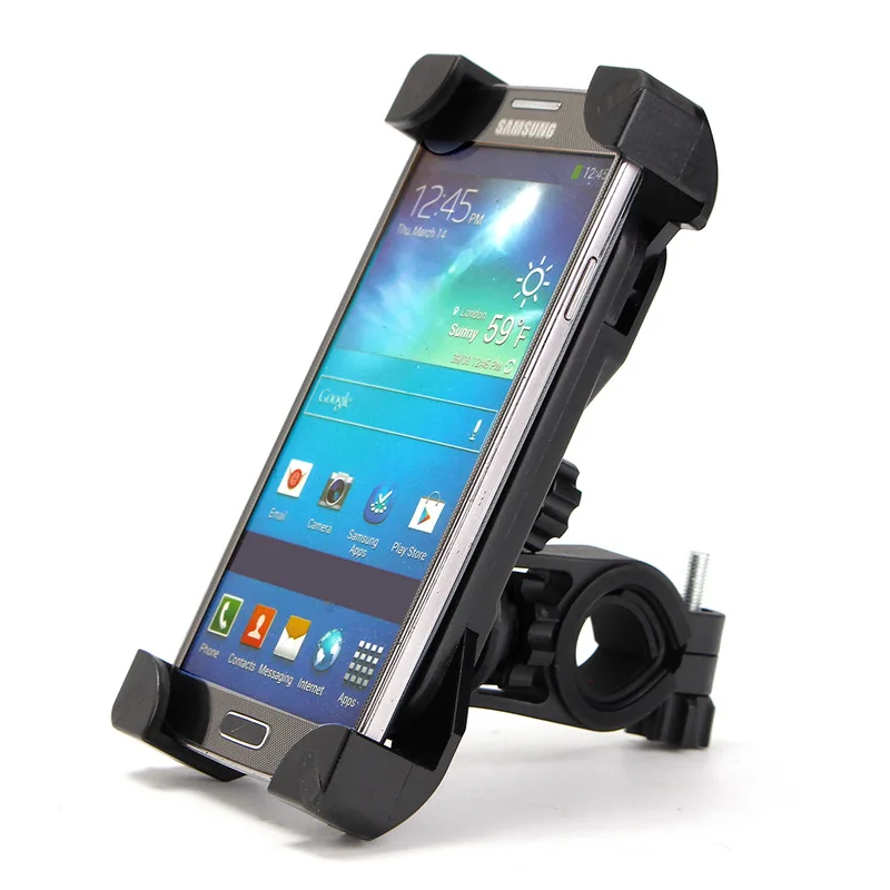 

Non-slip bicycle support universal bicycle handle expanding phone holder Black mobile universal bicycle handle fixation Bracket