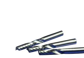 

5pcs 6mm 72mm CNC Milling Cutter One Flute Tungsten Spiral End Mill CNC Router Bits for Acrylic MDF
