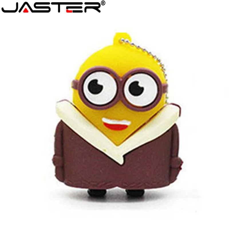 JASTER usb2.0 Мультфильм Желтая народная серия флэш накопитель 4 ГБ 8 16 32 64 креативный