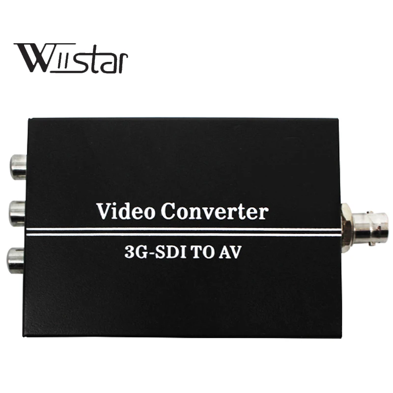  3G SDI al Convertitore di AV BNC a RCA Audio Scaler Supporto convertire SD-SDI HD-SDI 3G-SDI Segnal