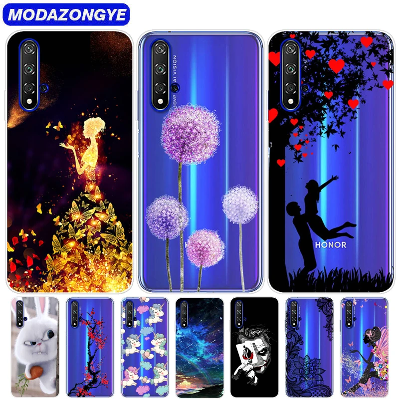 

For Huawei Honor 20 Case Silicone Soft TPU Back Cover Phone Case For Huawei Honor 20 Pro YAL-L41 Honor20 YAL-L21 Lite Case