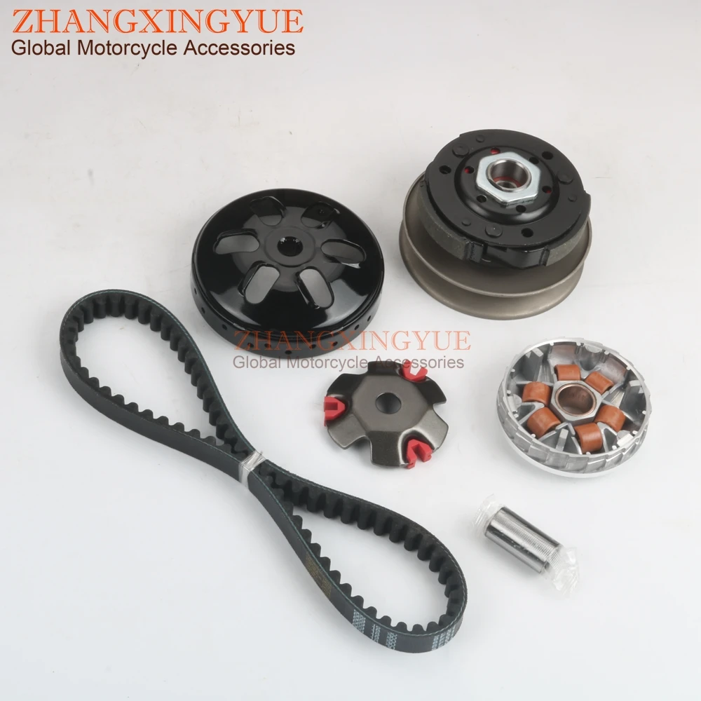 fit for GY6 50cc Engine Scooter Gebulin Gy6 50cc clutch set，include clutch Assembly and Variator Assembly with 669 belt 