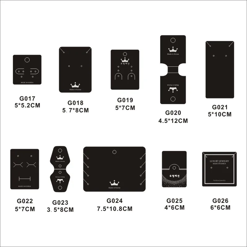 100-Pieces-Lot-Brooch-Earrings-Hairpin-Dispaly-Fashion-Jewelry-Colorful-Card-Organizer-Tags-DIY-handmade-Packing