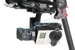 Таро TL2D01 T2-2D Бесщеточный Gimbal для GoPro Hero3 HERO4 Спорт Камера аэрофотосъемки FPV скидка 50%