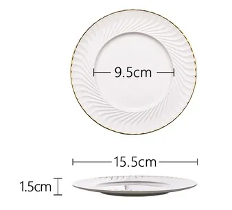 Творческий Пномпень костяная фарфоровая тарелка посуда ложка набор посуды столовый сервиз Chinaware столовая посуда набор столовый сервиз - Цвет: x