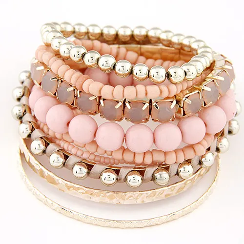 Женский дизайнерский браслет LEMOER в богемном стиле яркие модели 2019|bangle jewelry|bead