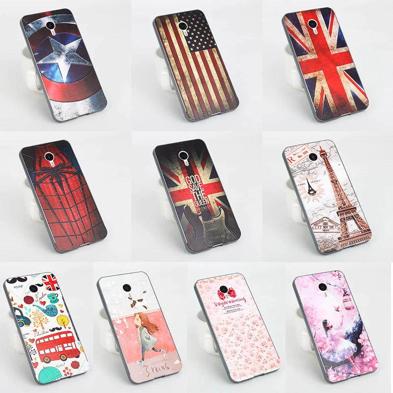 

For Meilan Note 2 case slim Acrylic Black +Aluminum Metal Bumper 3D Phone shell for MeiZu M2 Note Meilan Note 2 Cover