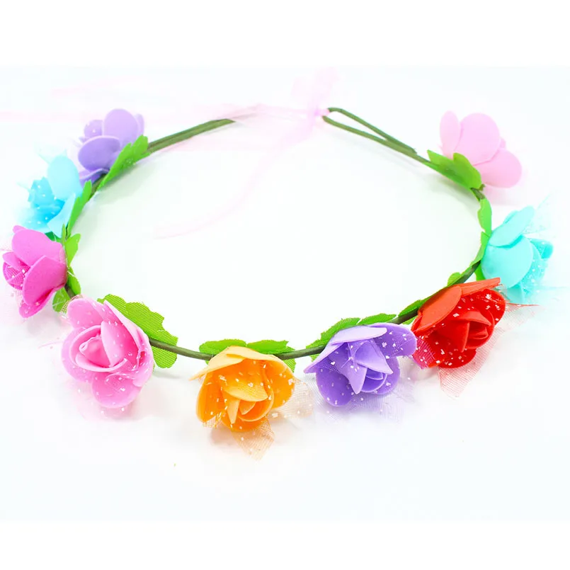 flower garland style 4-Random color 3