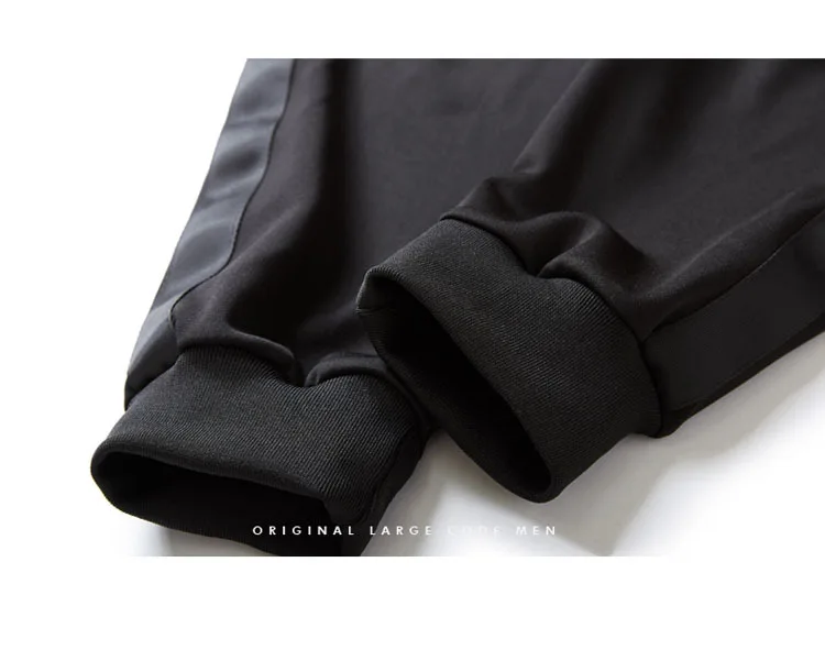 Плюс размер 2xl-6xl мужские спортивные штаны хип-хоп штаны брюки хлопковые топы мужские хип-хоп брюки жир большой эластичный пояс