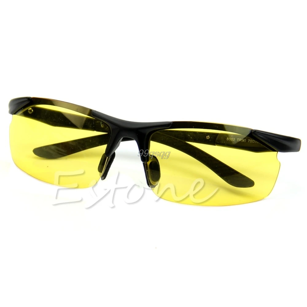Солнцезащитные очки ночного видения для вождения автомобиля, противоослепительные очки, солнцезащитные очки с козырьком, Прямая
