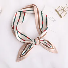 New Design Skinny Scarf solid striped Print Women Silk Scarf Small Handle Bag Ribbons Female Head Scarves Wrap For Lady 100*10cm New Design Skinny Scarf solid striped Print Women Silk Scarf Small Handle Bag Ribbons Female Head Scarves Wrap For Lady 100*10cm