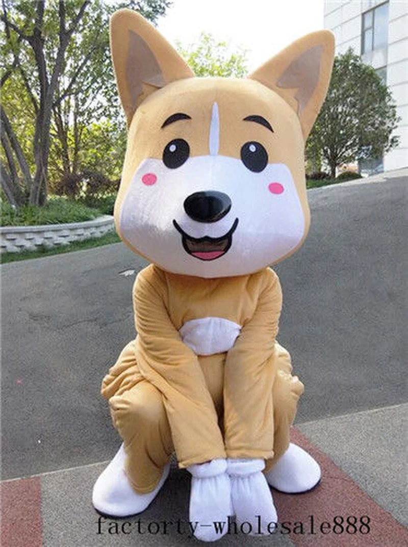 

New Husky Mascot Costume Suits Cosplay Party Game Dress Outfits Clothing Advertising Carnival Halloween Christmas Easter Adults