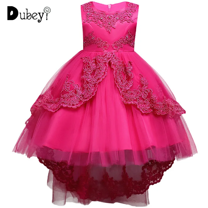 

Flower Girl Elegant Pageant Princess Dress Little Mermaid Evening Prom Costumes Girls Party Dress for Wedding and Birthday