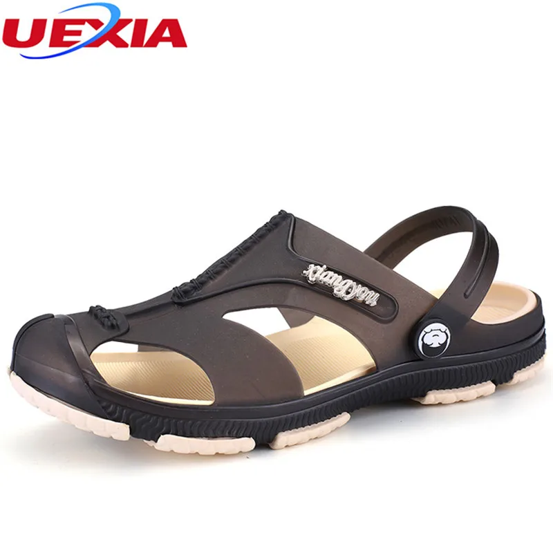 

UEXIA Mens Flip Flops Casual Men Shoes Summer Beach Fashion Beach Flip Flop Slippers Walking Breathable Sapatos Hembre Sapatenis