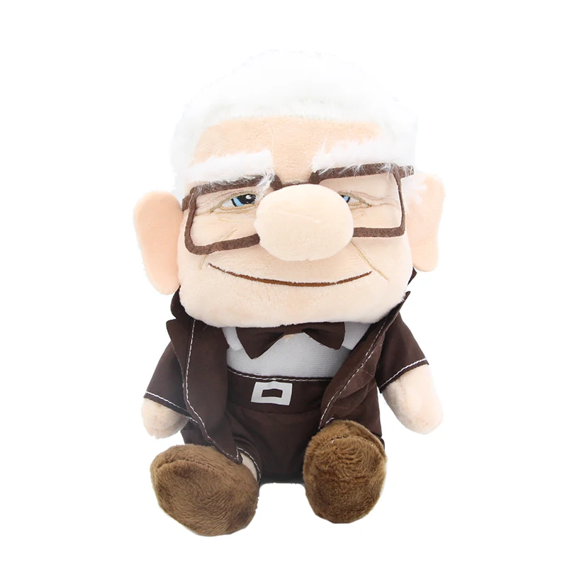 

Brinquedos 20CM the Movie UP Carl Grandfather Grandmother Cartoon Stuffed Soft Plush Toy