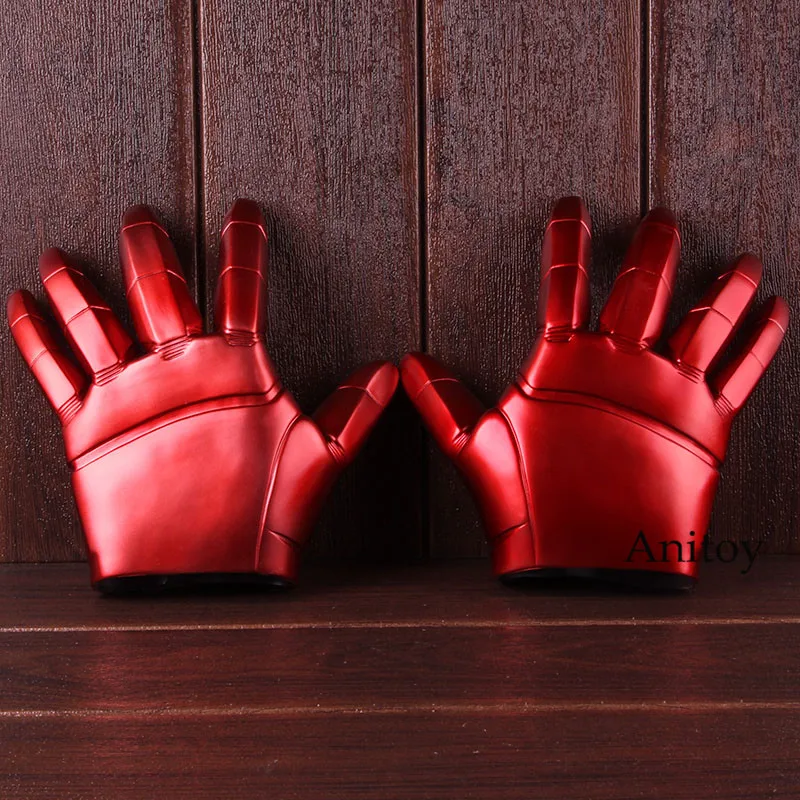

Avengers Infinity War Marvel Comics Iron Man Gloves Action Figure PVC Collectible Model Toy 2Packs