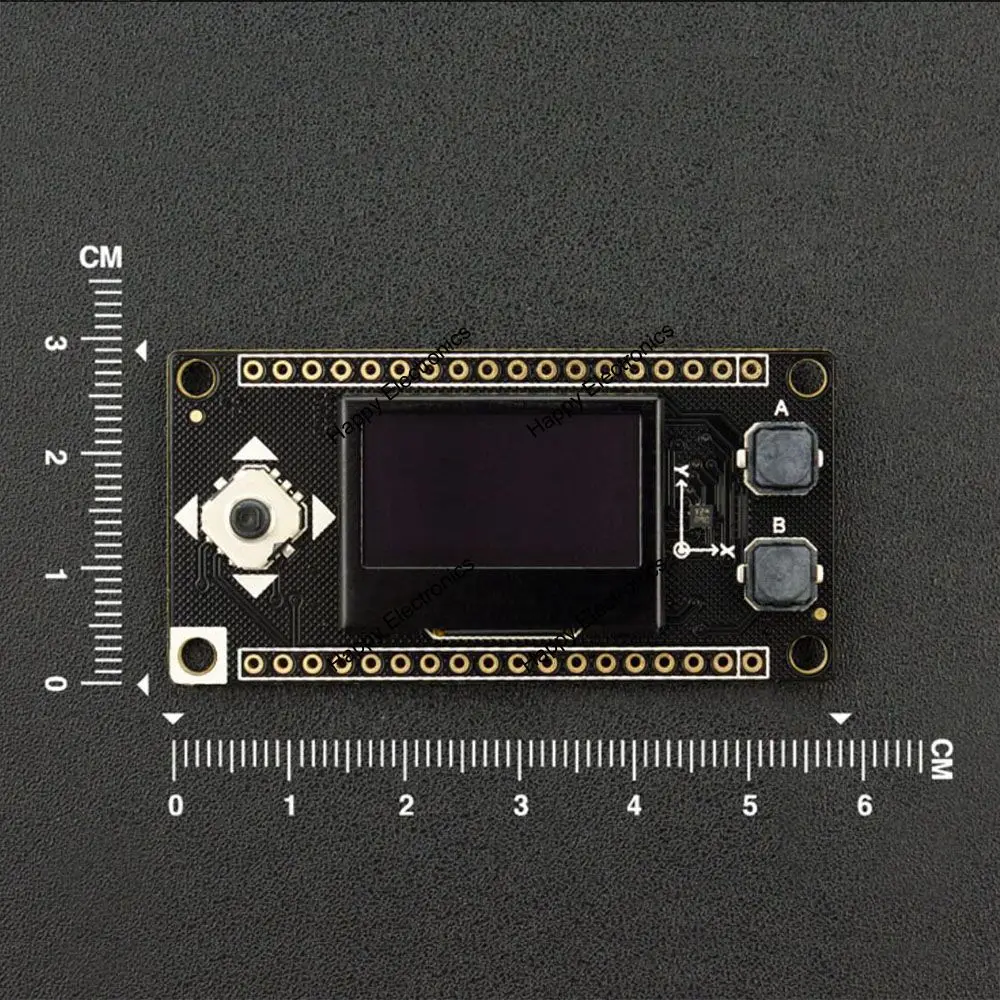 Firebeetle Чехлы OLED12864 Дисплей модуль, 3,7~ 5,5 V I2C 3-осевой датчик: Датчик ускорения 2 цифровые кнопки для IoT Интернет вещей