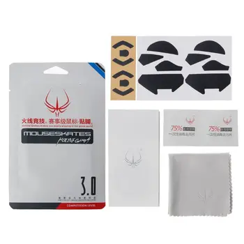 

2 Sets/Pack Original Hotline Games Competition Level Mouse Feet Mouse Skates Gildes for Logitech G402 Mouse 0.8mm Thickness