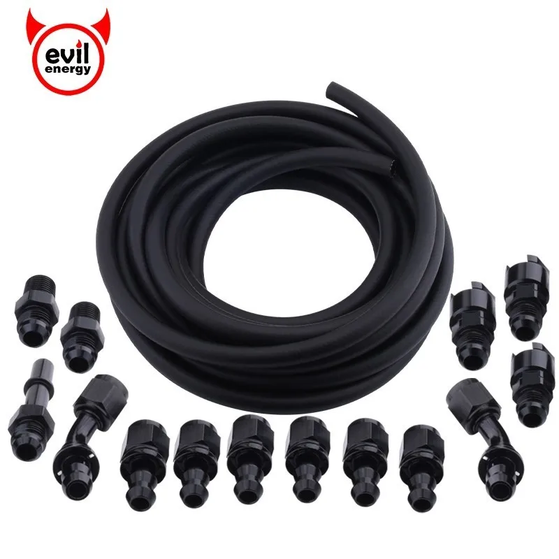 

evil energy AN6 Complete LS Conversion Fuel Injection Line Fitting Install Kit EFI FI LS Conversion Fuel Line Kit