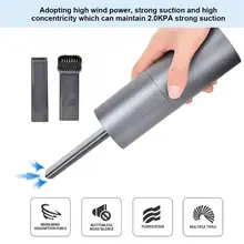 Настольный пылесос перезаряжаемый портативный мини автомобильный пылесос очиститель для ноутбука офисный стол чистящий инструмент для ноутбука