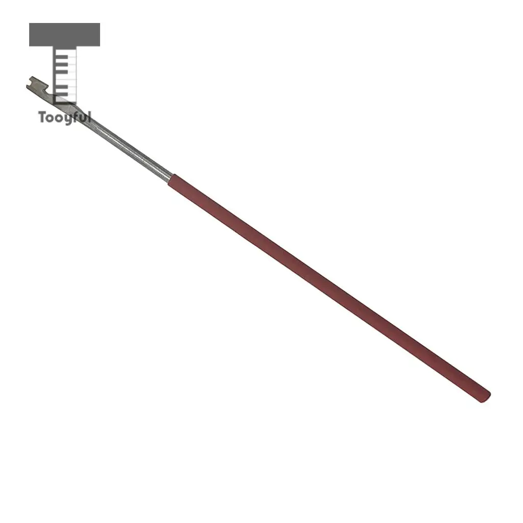 Tooyful Orchestral Instrument Iron Reed Needle Spring Hook for Clarinet Flute Basson Piccolo Saxophone Repair Tool 12.7cm