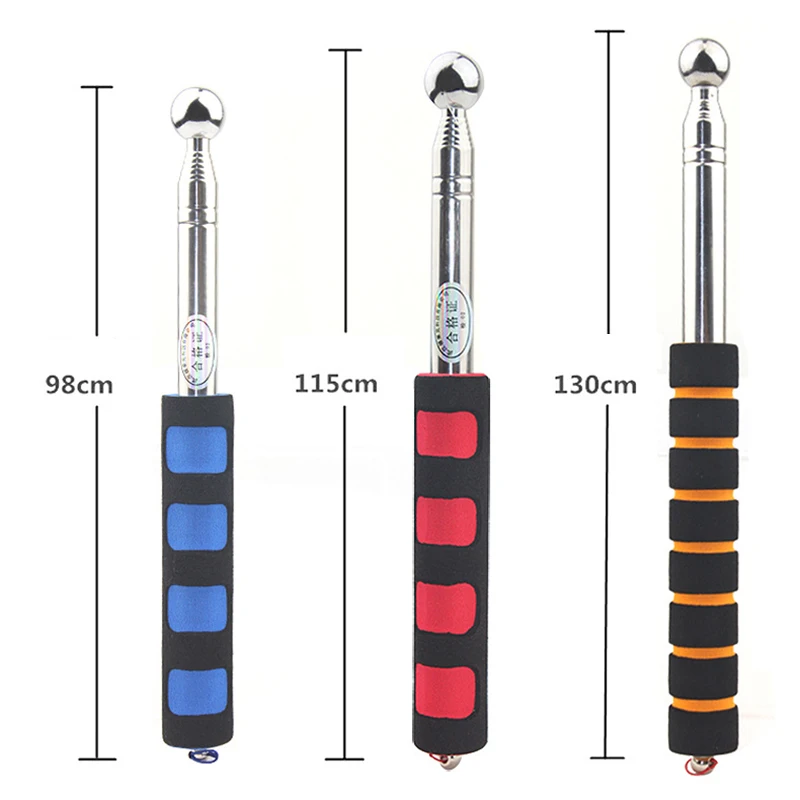 

115CM Hollowing Drum Hammer Sound Detection Inspection Thickened Telescopic Rod Detection Hammer Test Hammer Tool