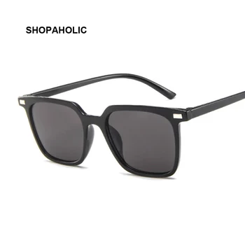 

Black Sun Glasses for Women Brand Designer Fashion Cheap Rivet Vintage Sunglasses Sqaure Sunglass Retro Female Flat Eyewear