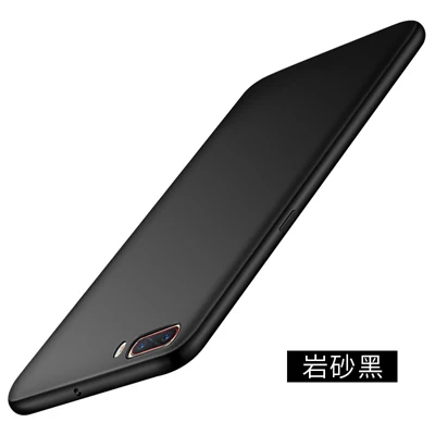 Однотонный мягкий чехол для zte Nubia N2 N 2 NX575J чехол-накладка Роскошный PC пластиковый мягкий чехол для NubiaN2 чехол - Цвет: Черный