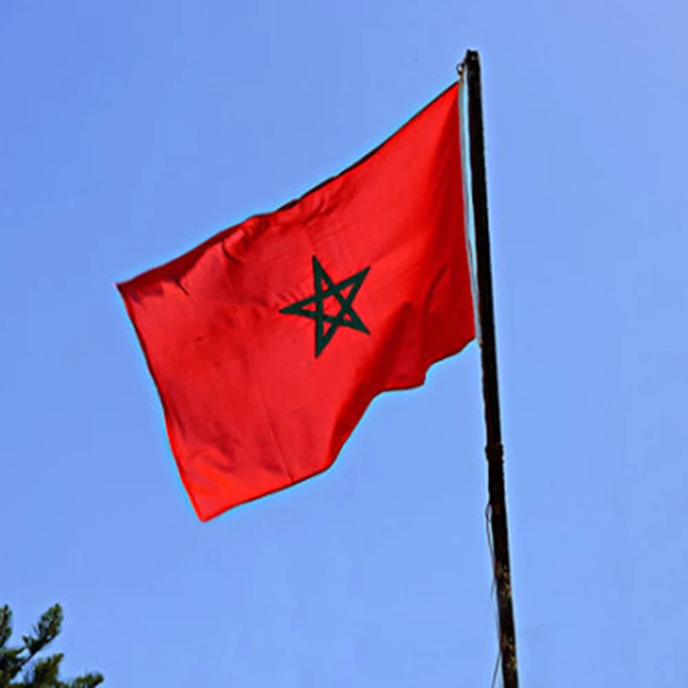 Flag of Morocco 150x90cm Happy Gifts High Quality Double Sided Printed Details About New Polyester Dropshipping