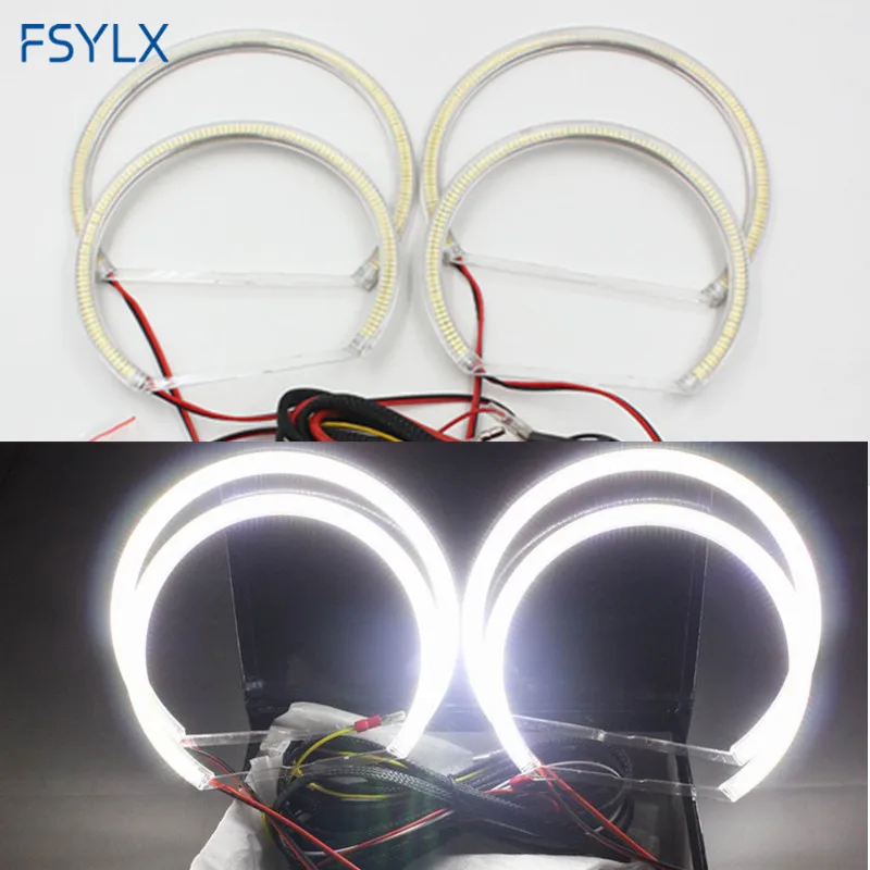 

LED HALO RINGS kits SMD 120 LED angel eyey for BMW E46 non projector (Coupe Convertible Saloon Touring)