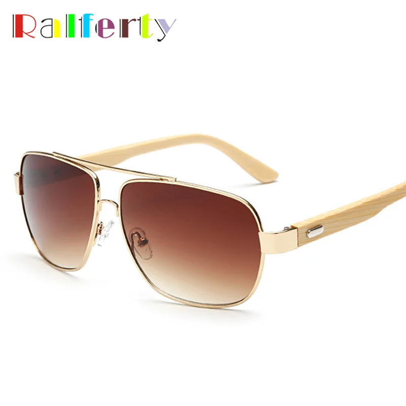 

Ralferty Square Real Bamboo Sunglasses Men Women Outdoor Goggles UV400 Wood Sun Glasses Male Mirrored Eyewear Oculos lunettes