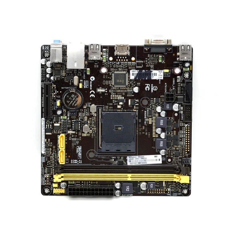 Для ASUS AM1I B // K30BD/DP_MB mini 17*17 см AM1 ITX материнская плата в наличии с x4 5150 оригинальная