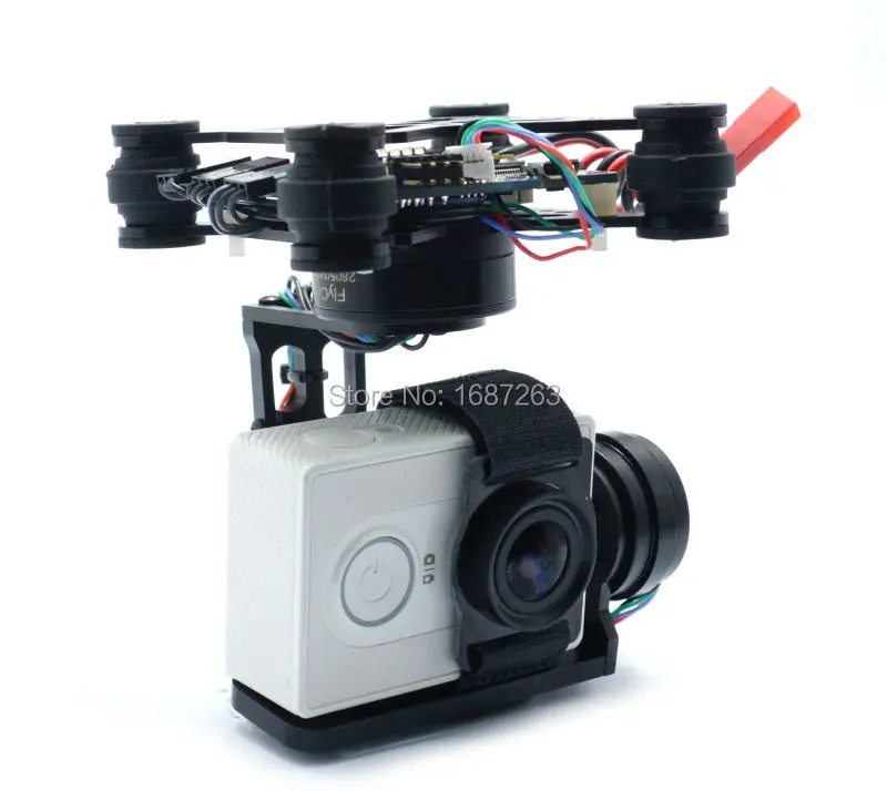RTF FPV 3 осевой бесщеточный шарнирный 2204 2805 мотор Storm32 контроллер для Phantom Walkera X350 Gopro