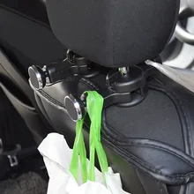 Car Mobile Phone Holder Mount Stand Magnetic Seat Hook Hanger Organizer Clothes Debris Storage Rack