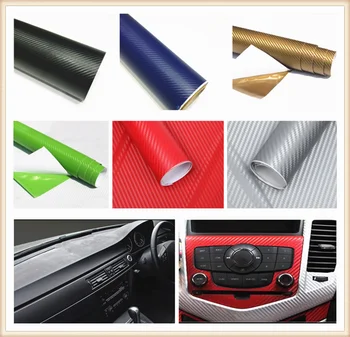 

127cmx10cm car carbon fiber film waterproof DIY decoration for Mercedes Benz GLC GLC43 G350d EQA E43 CLA CLA45 C350e A