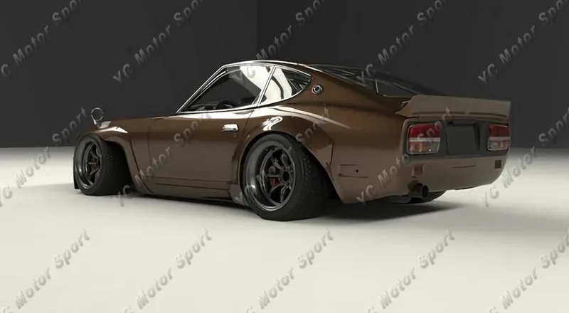 1970-1973 Datsun 240Z (S30) Rocket Bunny Pandem Style Wide Body Kit FRP (116)