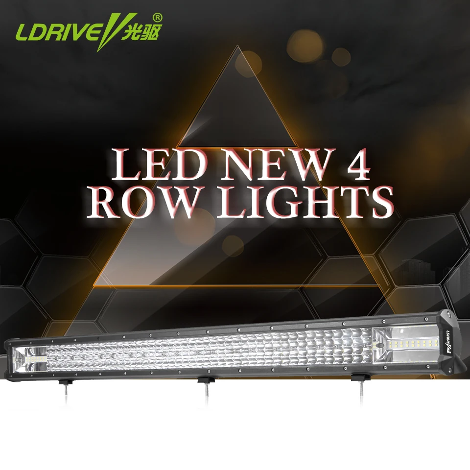 LDRIVE 32 &quotкомбинированный светодиодный рабочий свет бар 4 ряда внедорожные фары