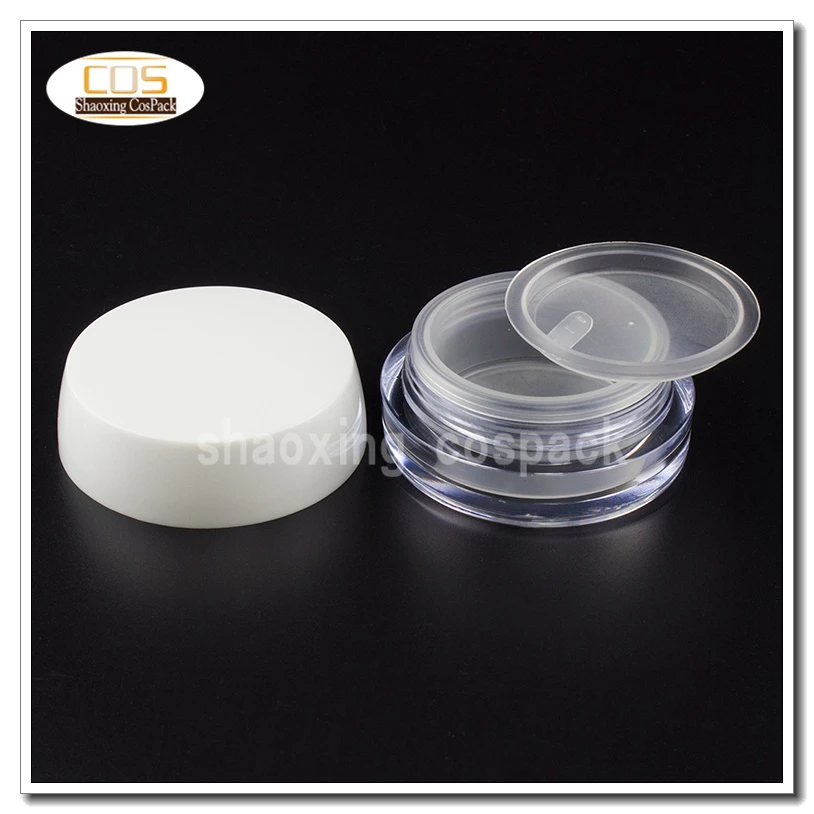 

C006-15ml empty compact case for mineral powder, clear makeup compacts cases wholesale, empty powder jar wholesale