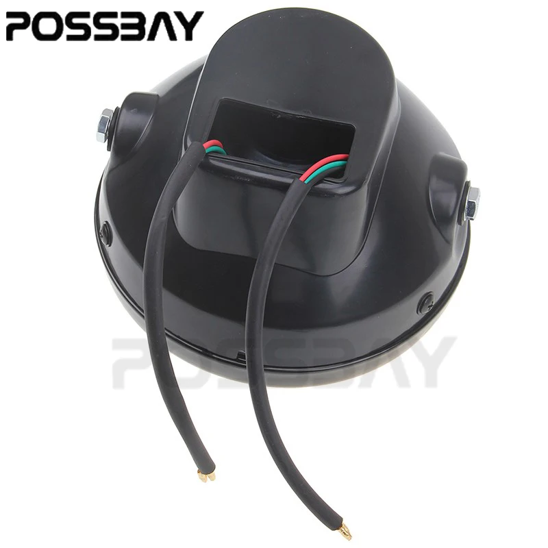 Posbay 7 &quotH4 Фары для мотоцикла галогенные огни сигнальный мигатель поворота Harley GN125