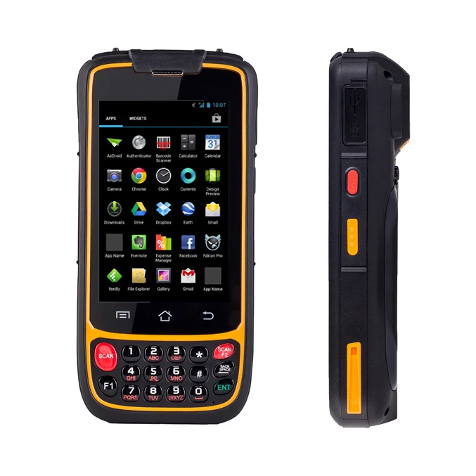 Wireless Handheld Mobile Computer 1D / 2D Barcode Scanner QR Code Reader with 4G WIFI Bluetooth GPS