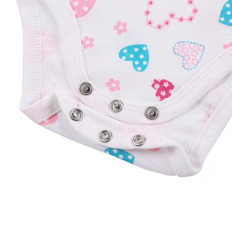 DH16113 5 Pieces Baby Bodysuits Mommy Loves Me Print Body Baby Boy Girl Clothing Sets Newborn Baby Clothes Products Jumpsuit(2)